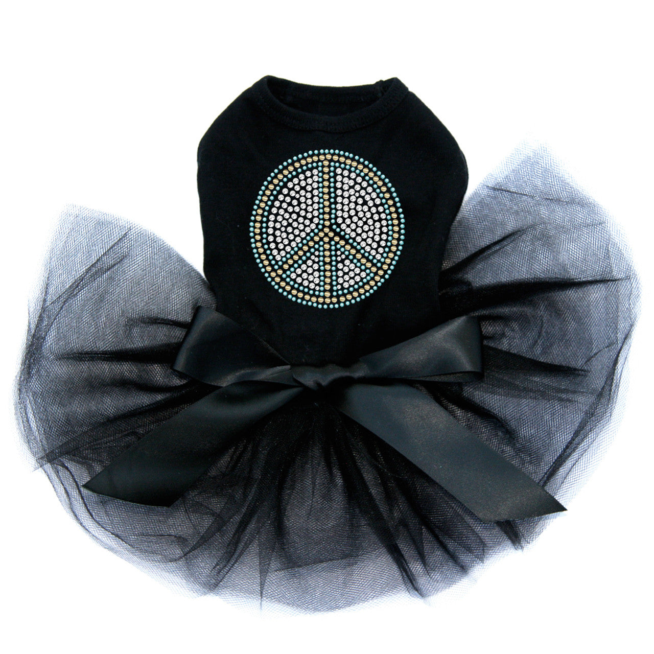 Peace Sign (Blue) - Custom Tutu