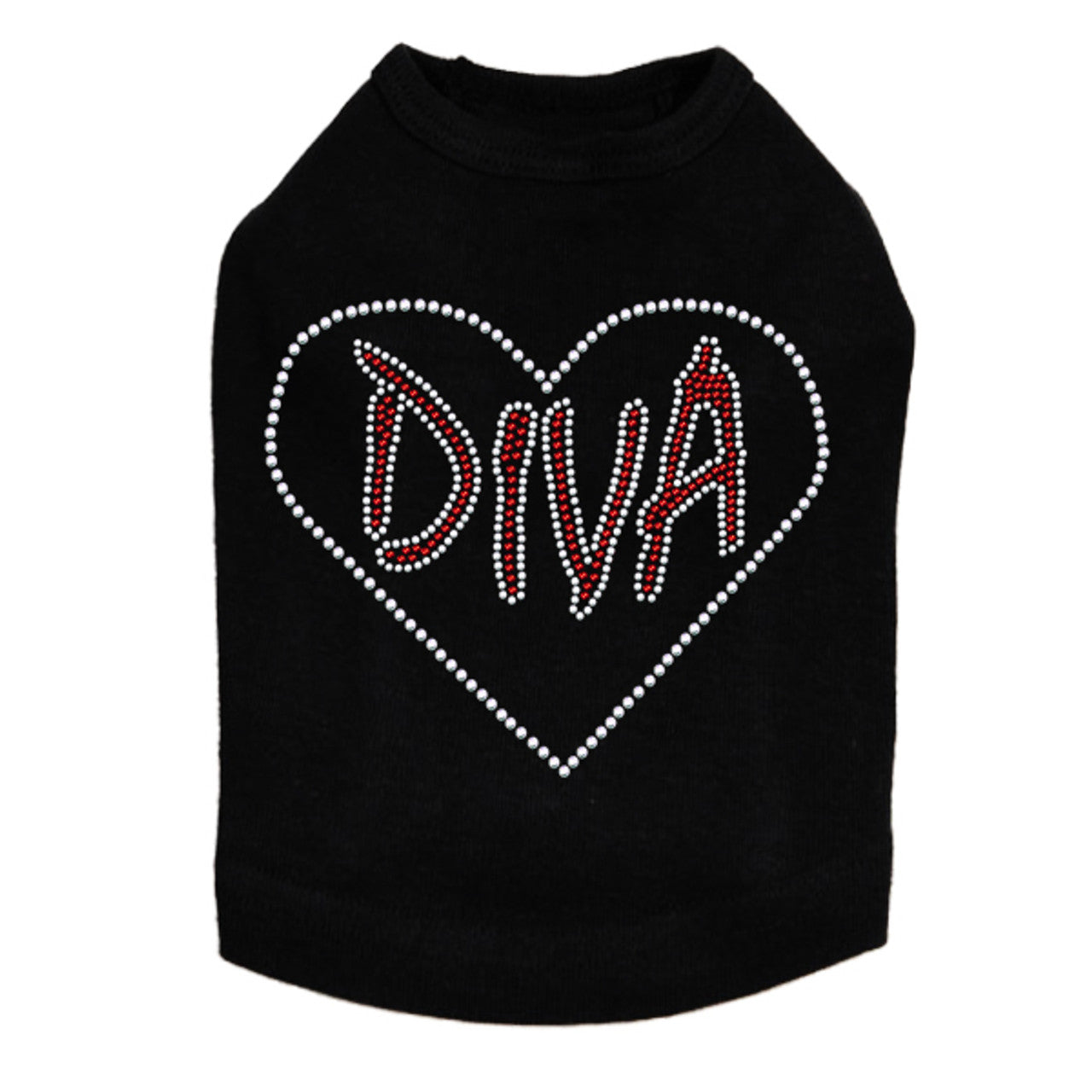 Diva Heart - Dog Tank