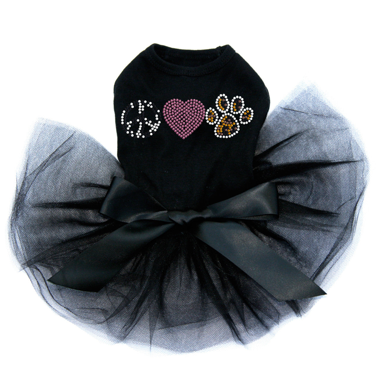Peace, Love, Paw ( Animal Print) - Custom Tutu
