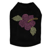 Large Pink Hibiscus - Dog Tank