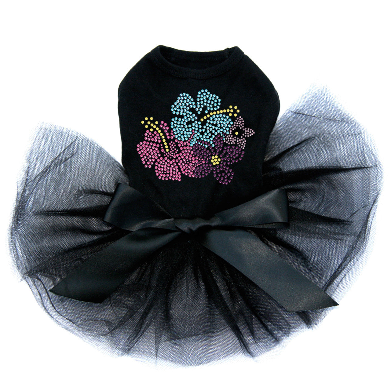 Pink, Blue & Purple Hibiscus - Custom Tutu