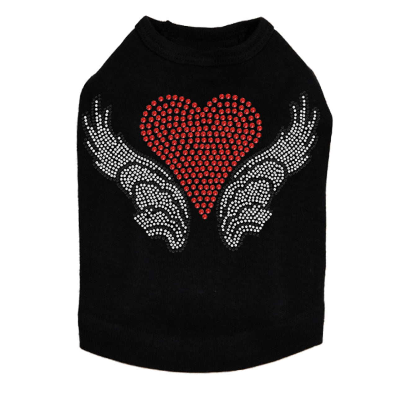 Heart with Wings 2 - Dog Tank