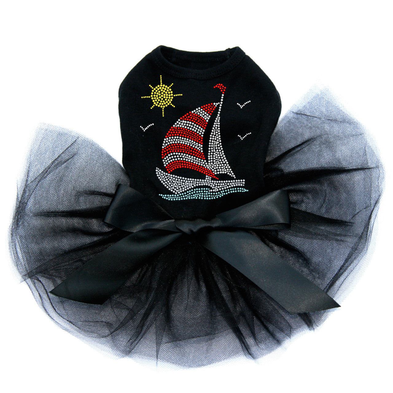 Sailboat (Rhinestone & Nailhead) - Custom Tutu