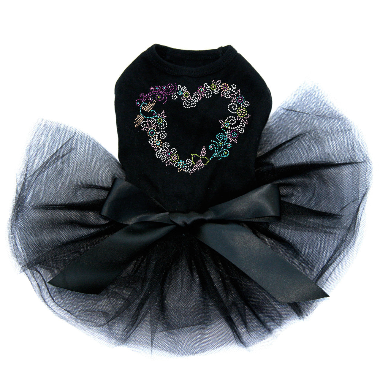 Spring Flower & Bird Heart - Custom Tutu