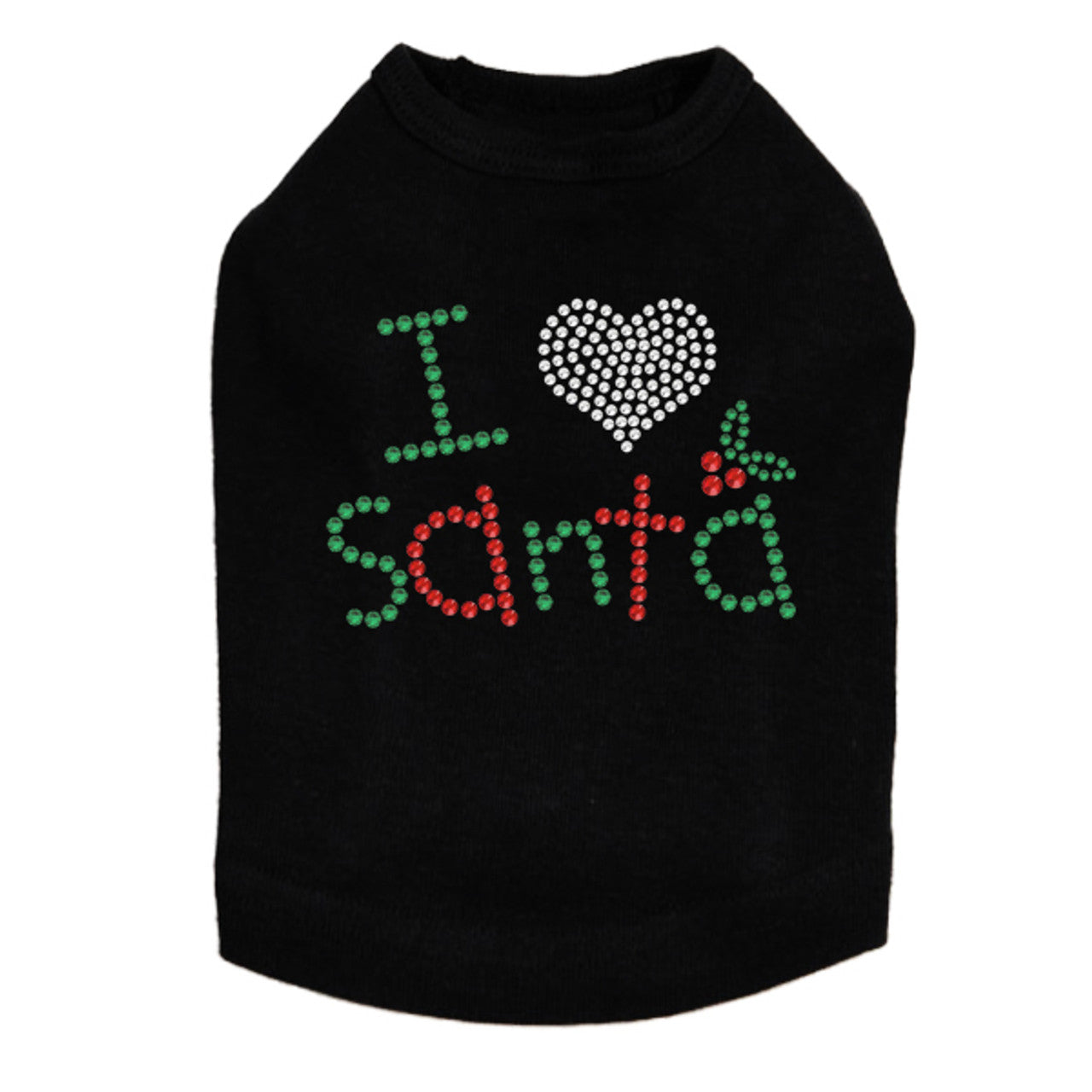 I Love Santa - Dog Tank