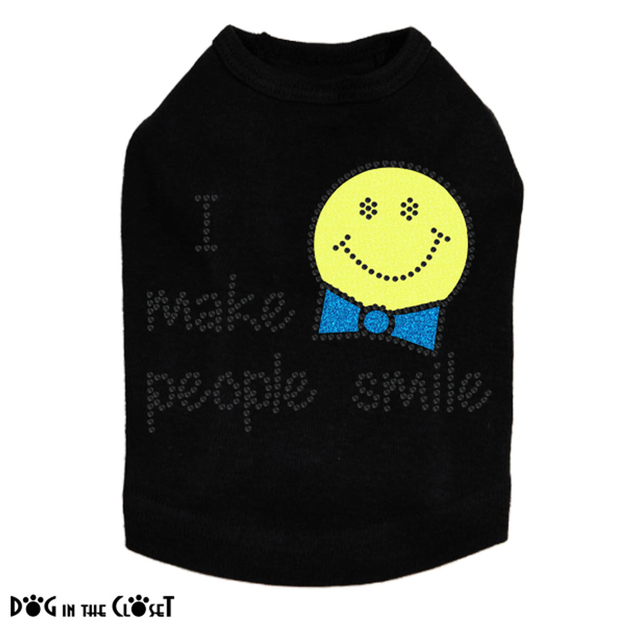 I Make People Smile (Boy) - Dog Tank