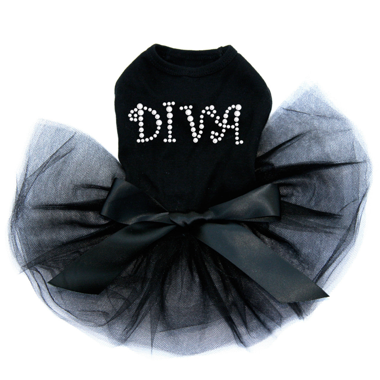 Diva (Silver Rhinestuds) - Custom Tutu