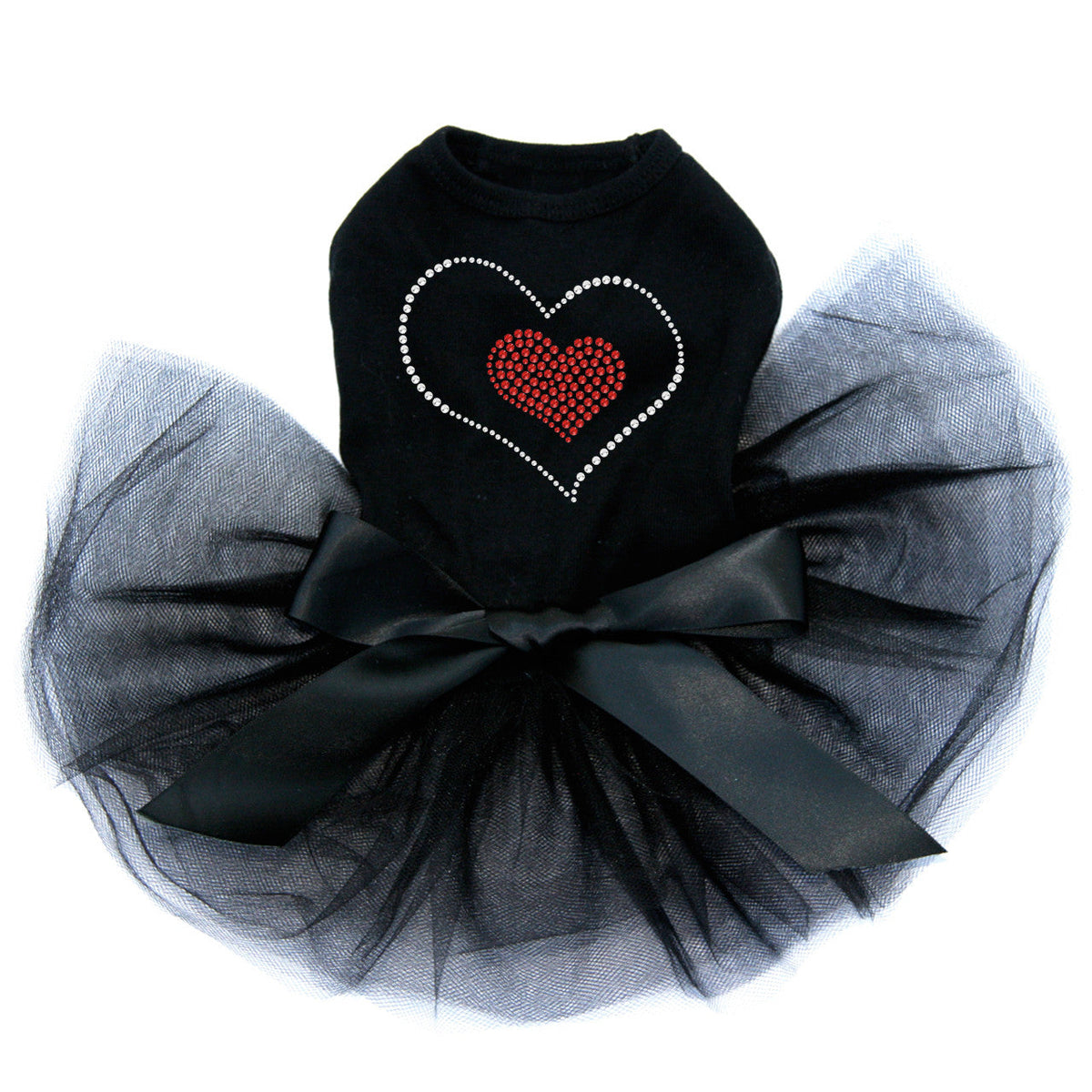 Red Heart inside Heart - Custom Tutu