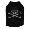 Skull with Black Bandanna- Dog Tank
