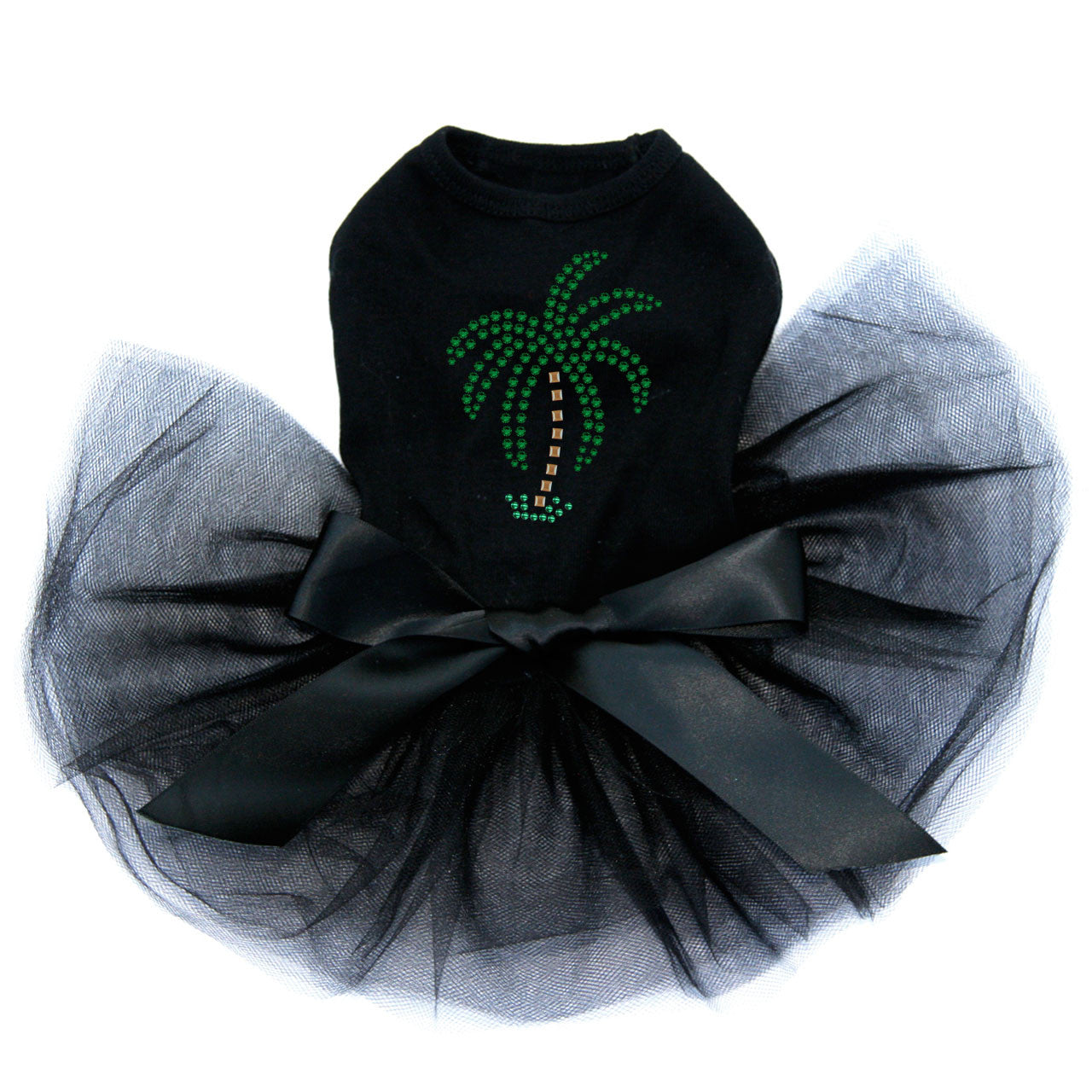 Palm Tree(Green Rhinestones - Small) - Custom Tutu