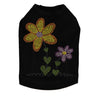 Orange & Purple Flowers - Dog Tank