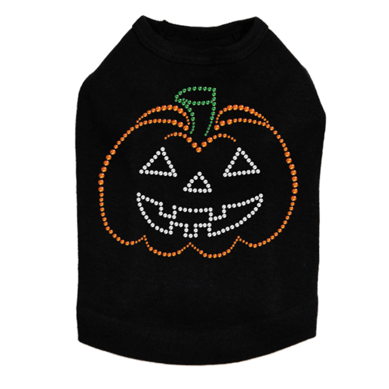 Jack-o-lantern Outline - Dog Tank