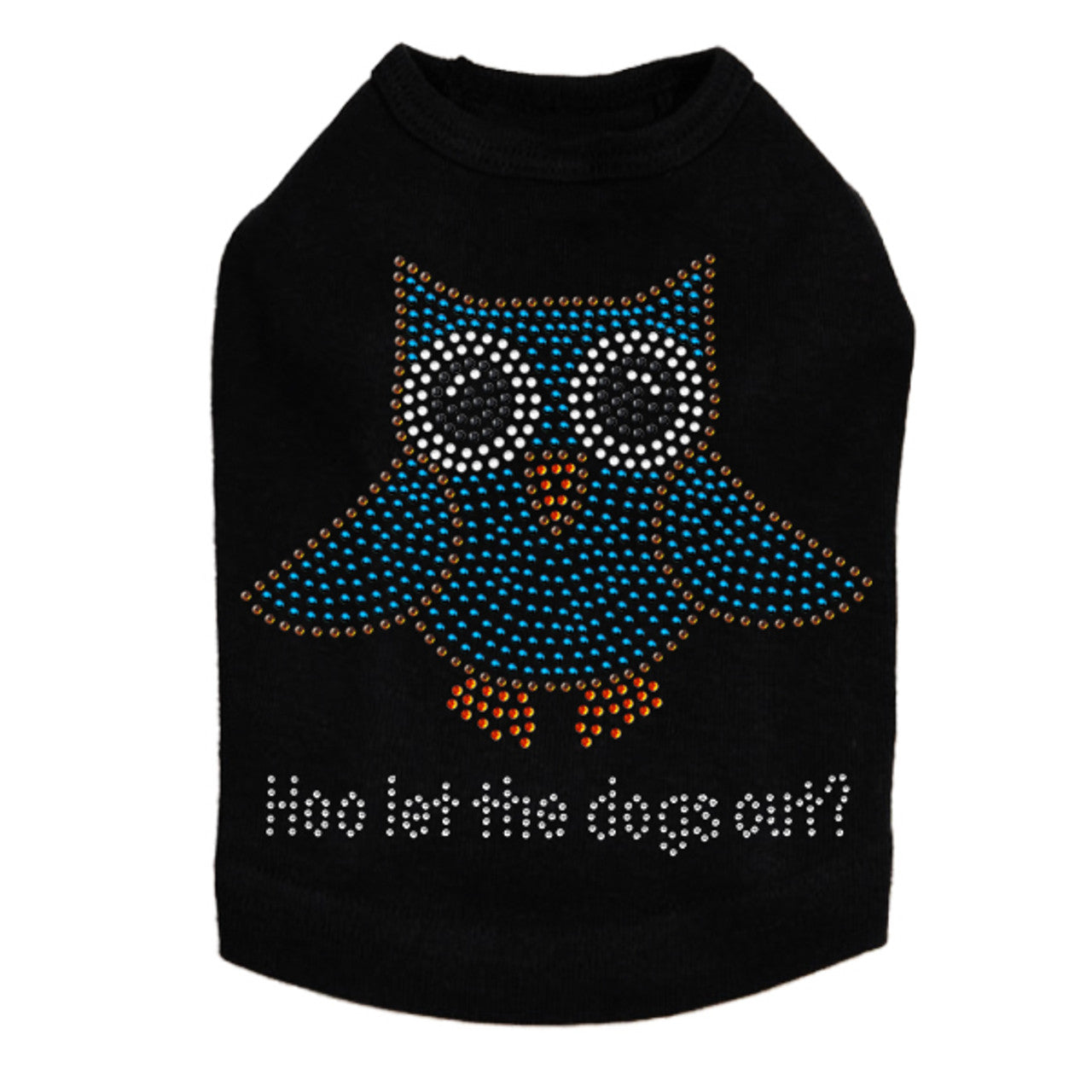 Blue Owl with Hoo Let the Dogs Out? - Dog Tank