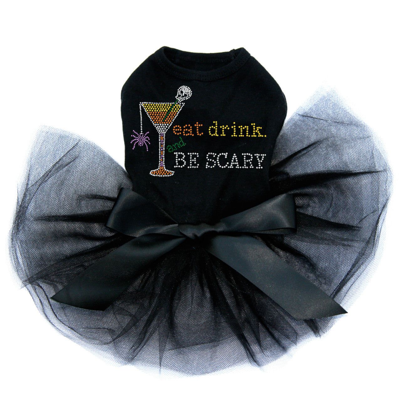 Eat, Drink & be Scary- Dog Tutu
