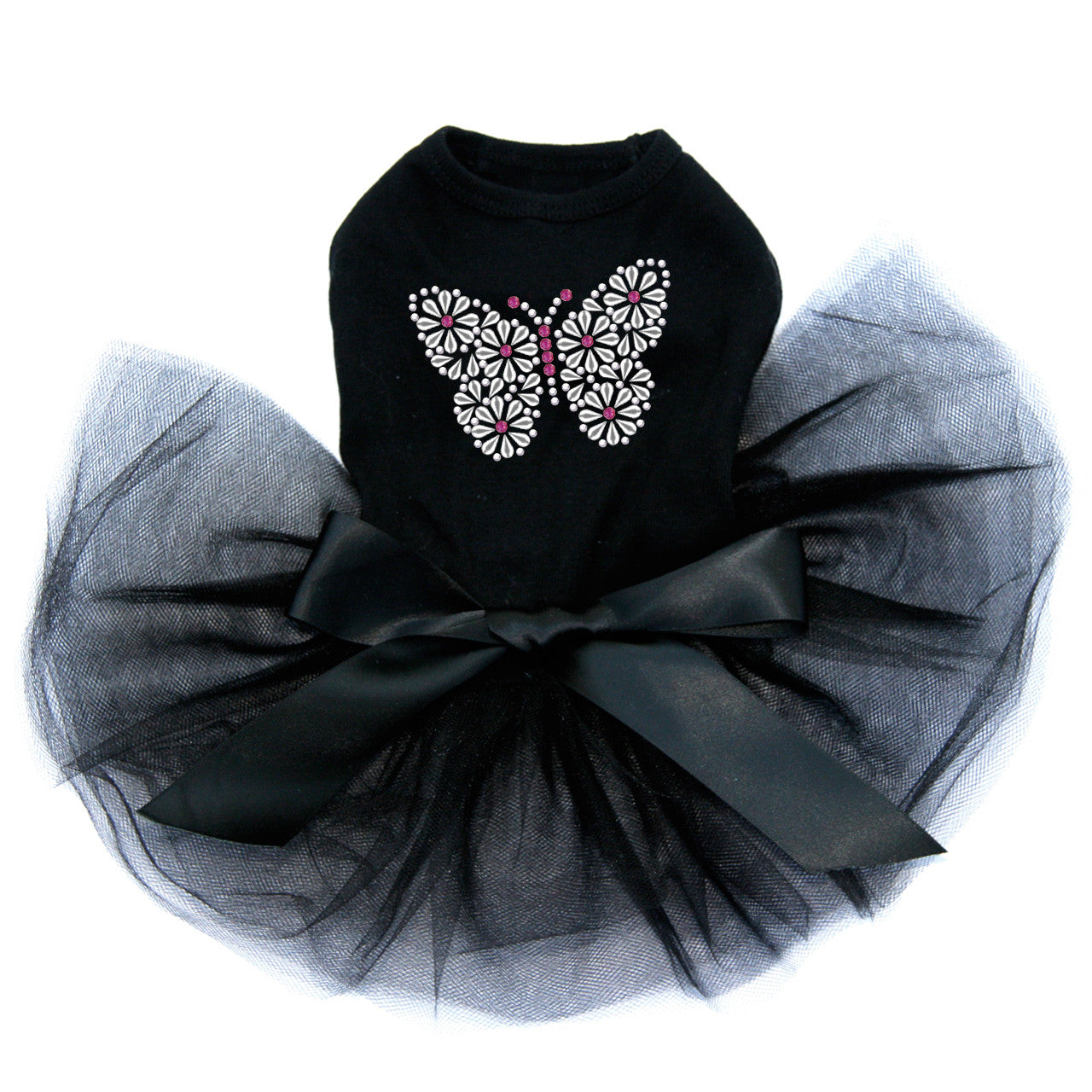 Silver Nailhead Butterfly - Custom Tutu