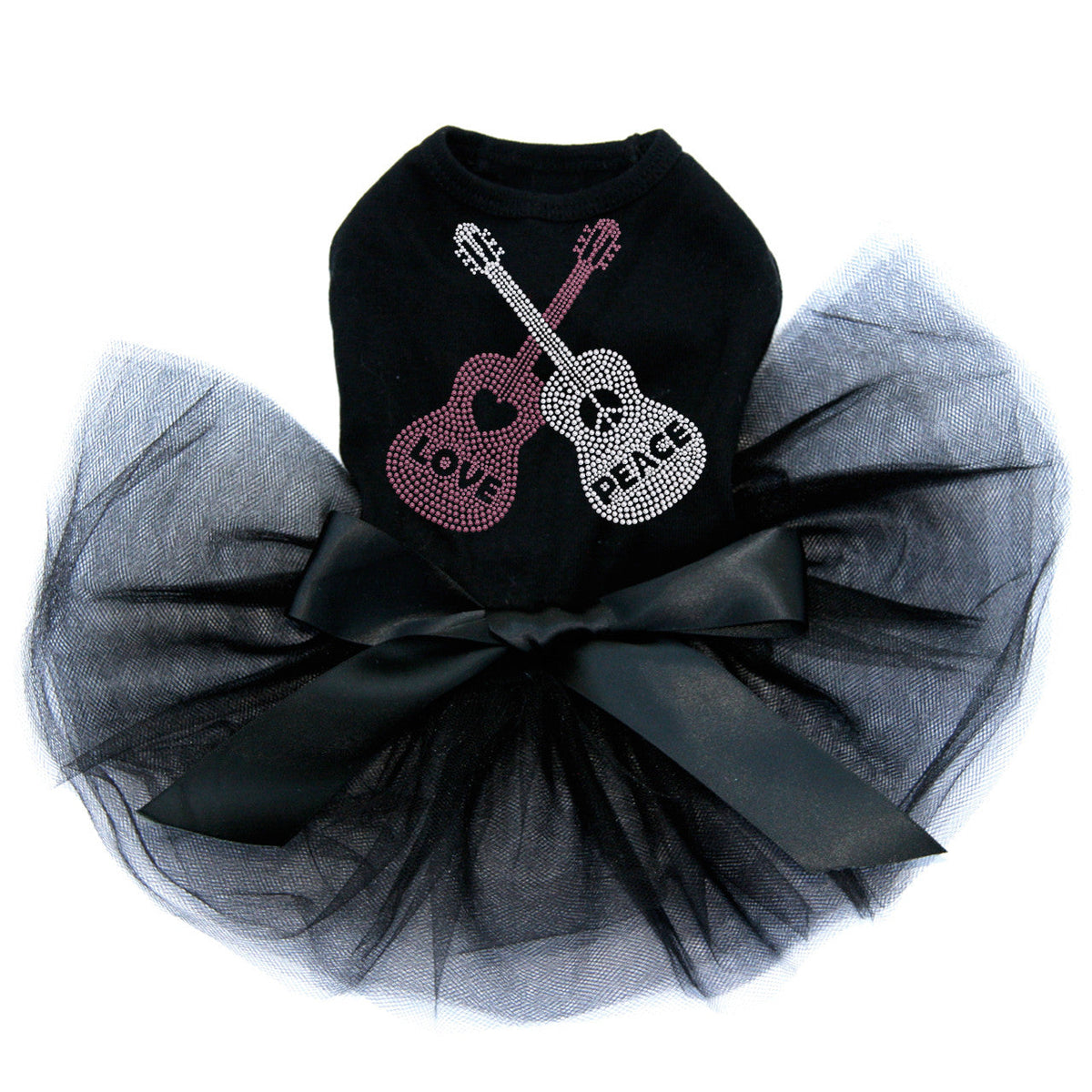 Guitars with Love & Peace - Custom Tutu