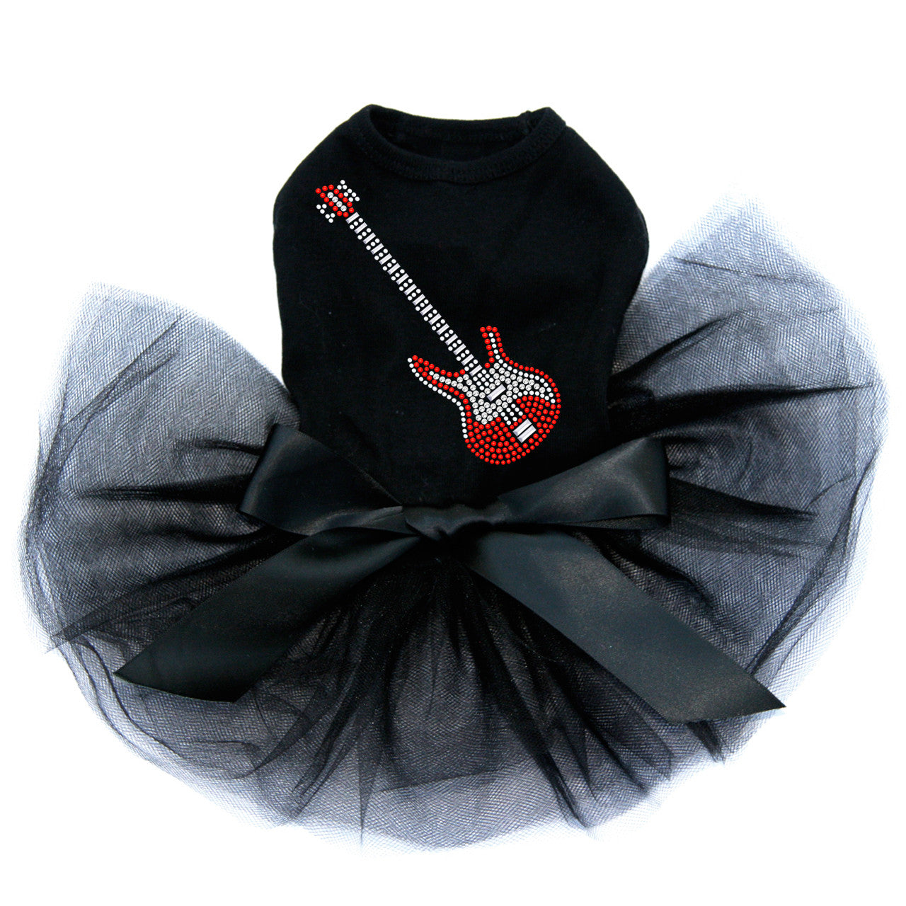 Guitar Red (Austrian crystal) - Custom Tutu