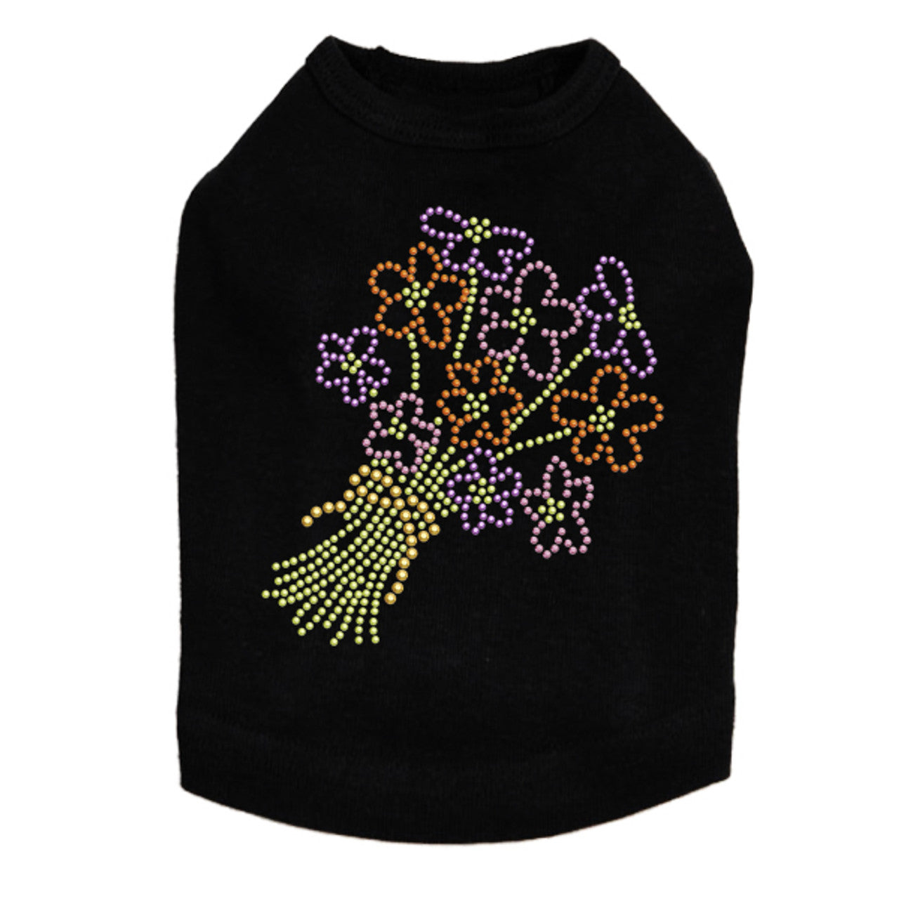 Flower Bouquet - Dog Tank