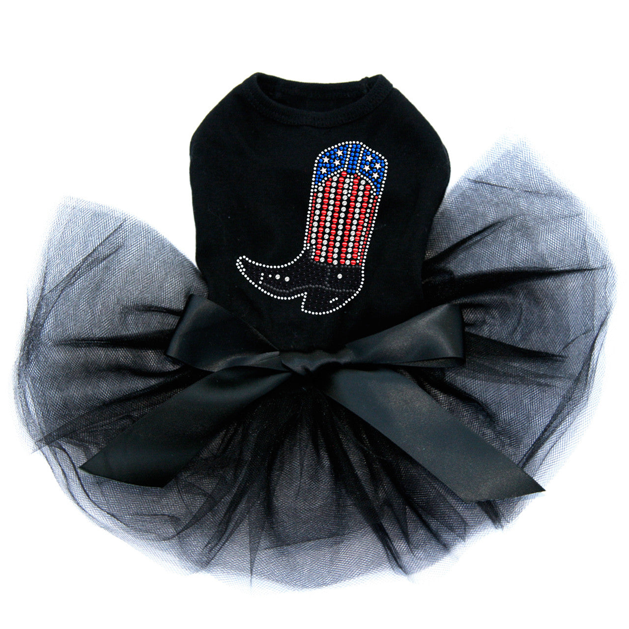 Boot (Red, White, & Blue) - Custom Tutu