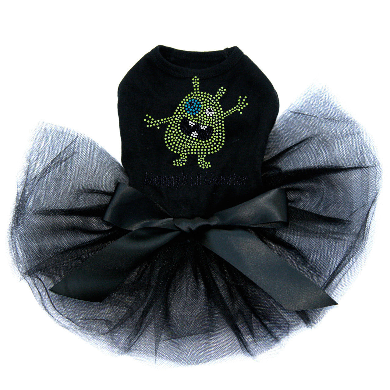 Mommys Lil Monster Green - Custom Tutu
