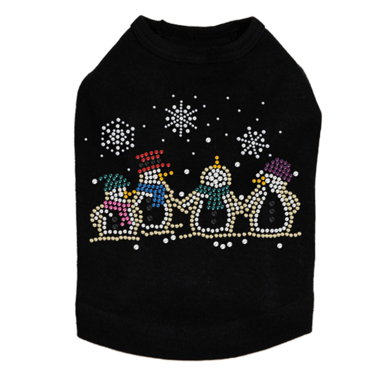 Snowman Family - Dog Tank
