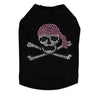 Skull with Pink Bandanna - Dog Tank