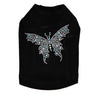 Blue Austrian crystal Butterfly - Dog Tank