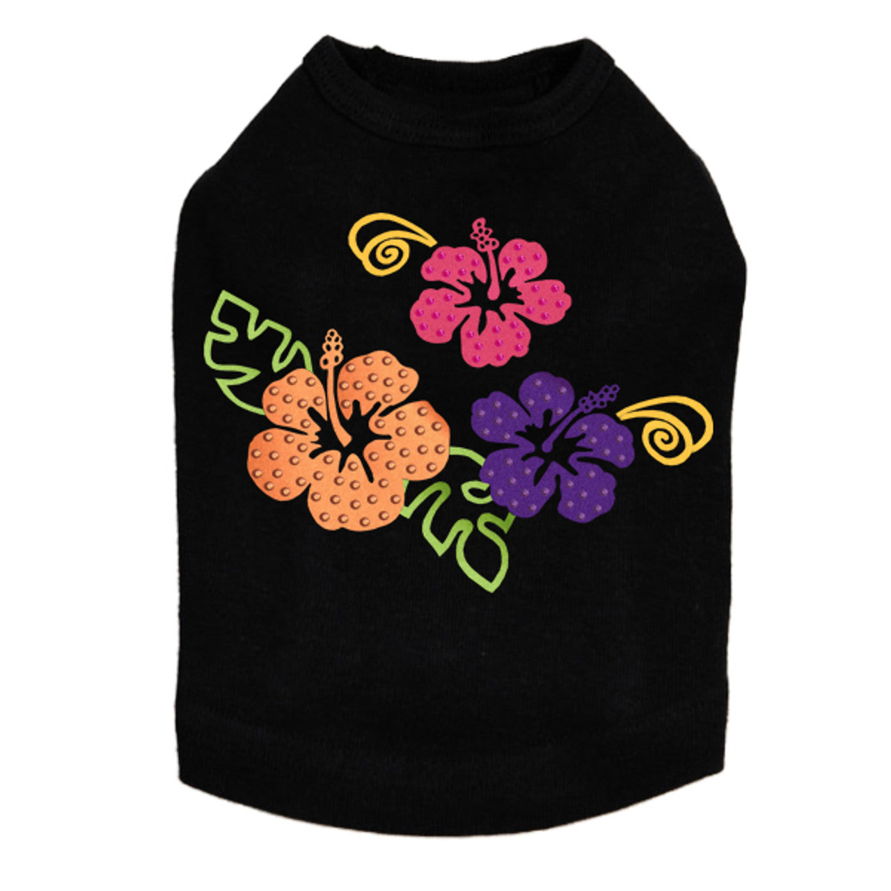 Satin Hibiscus - Dog Tank