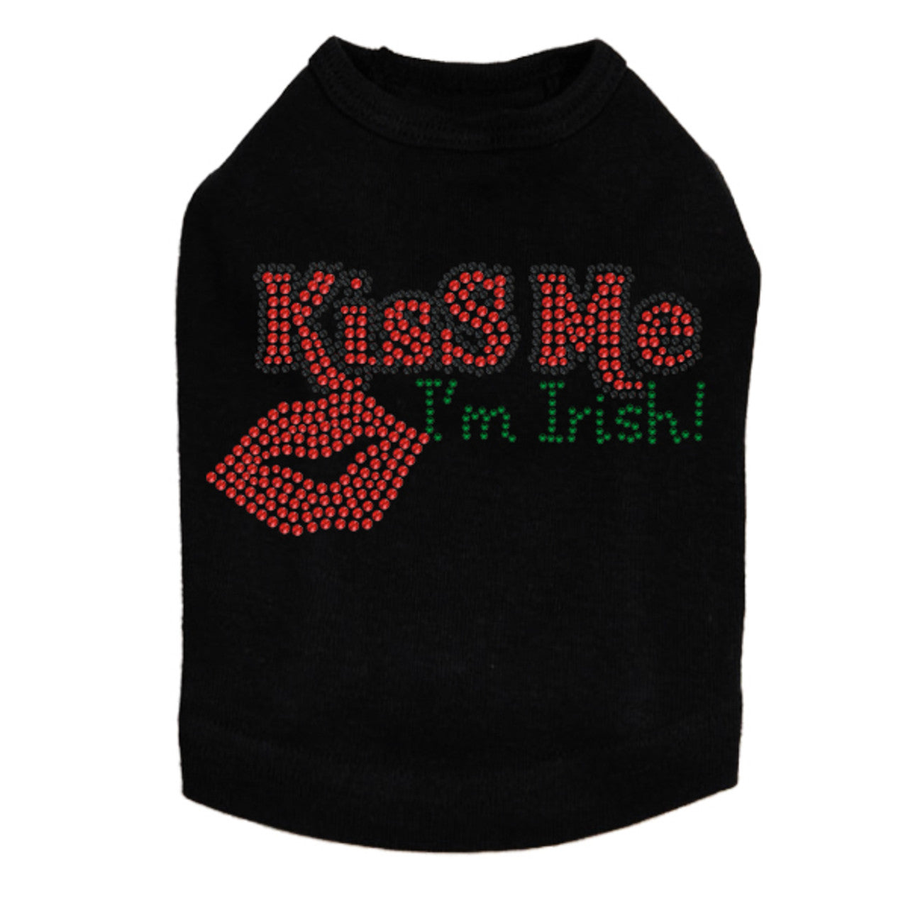 Kiss Me Im Irish 2 - Dog Tank