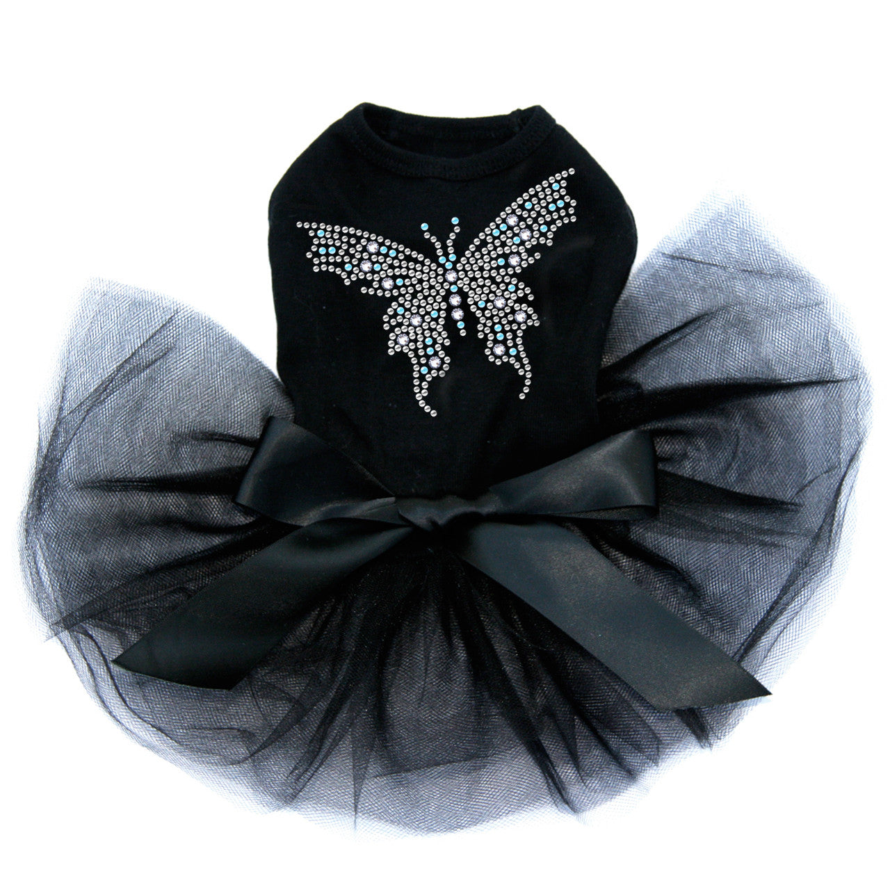 Blue Austrian Crystal Butterfly - Custom Tutu