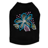Turquoise Flower - Dog Tank
