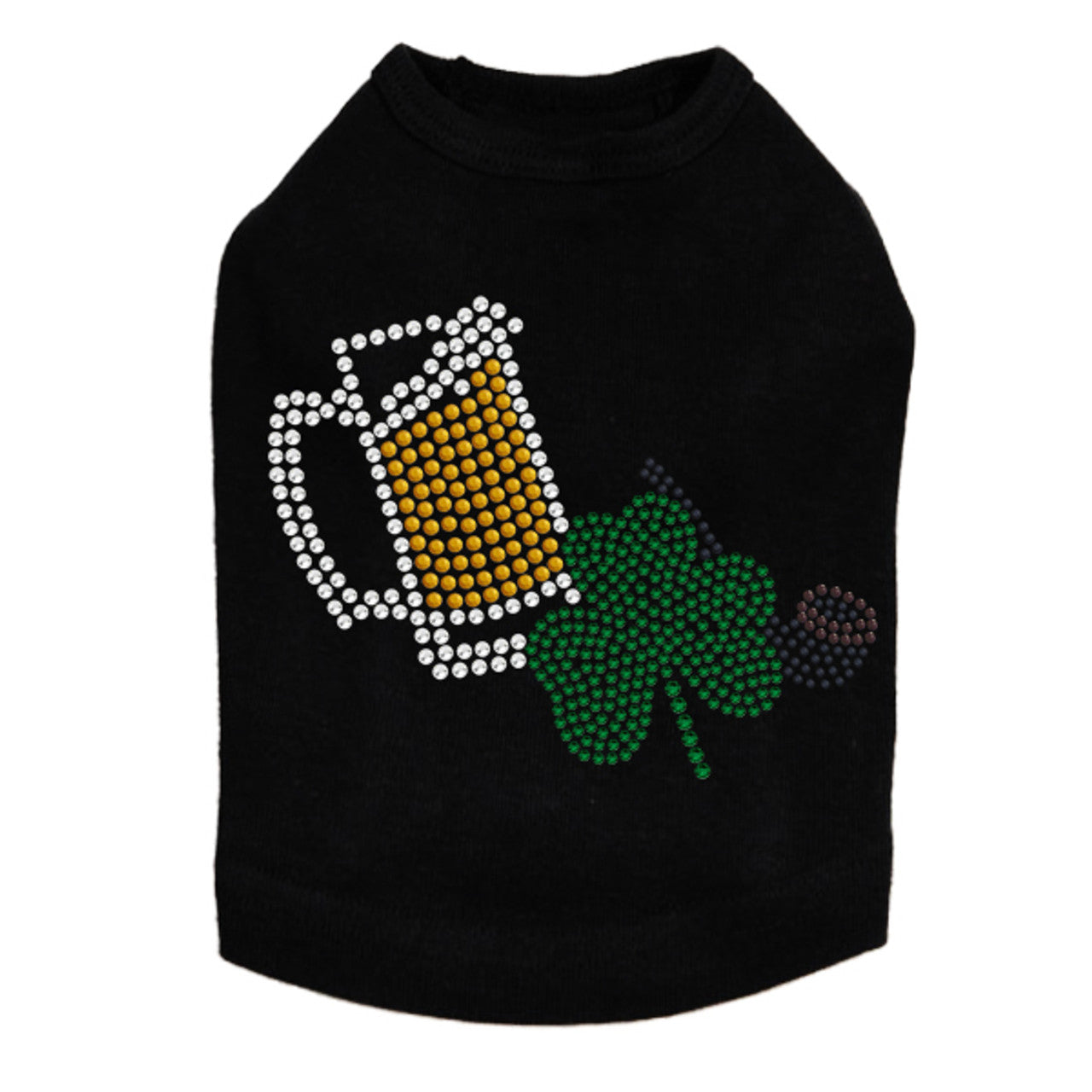 Beer Mug, Clover, & Pipe - Dog Tank