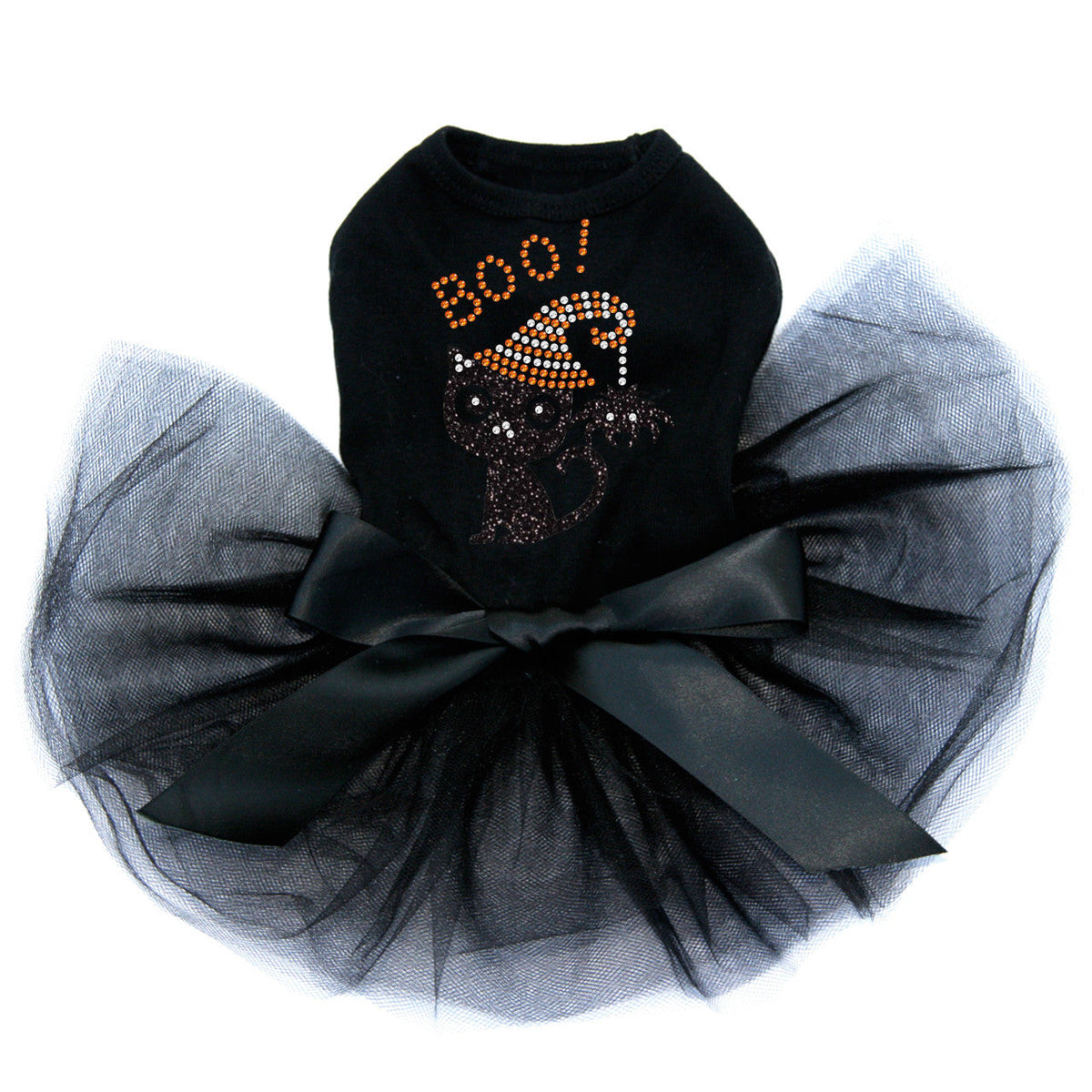 Cat with Spider Hat - Custom Tutu