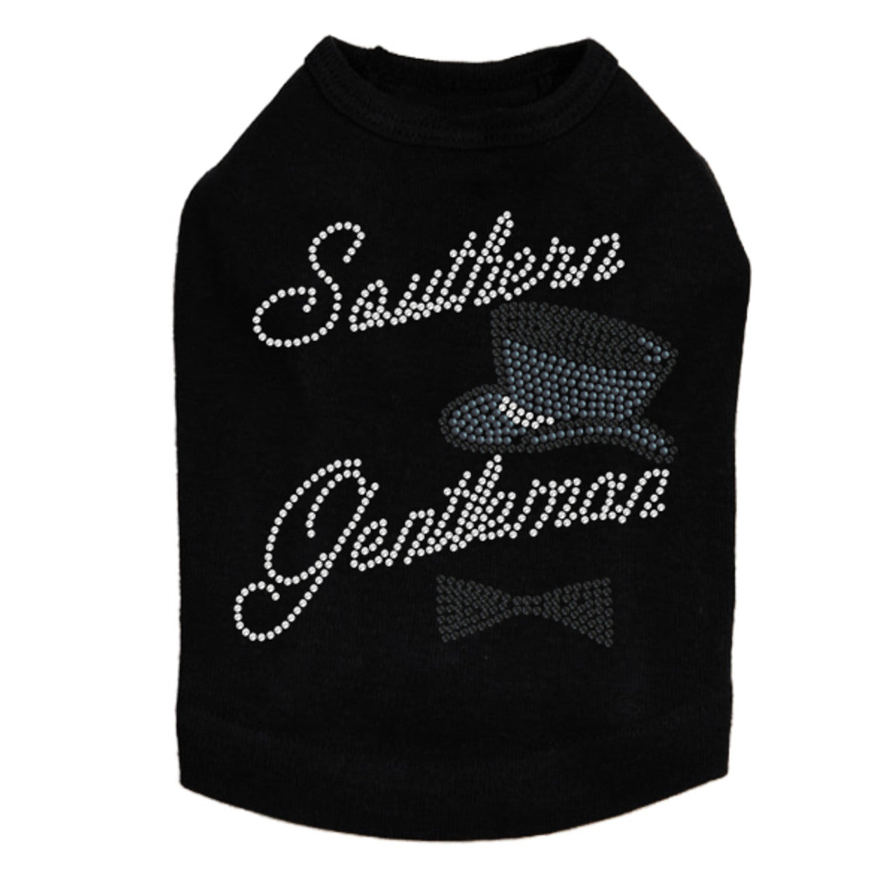 Southern Gentleman (Top Hat & Bow Tie) - Dog Tank