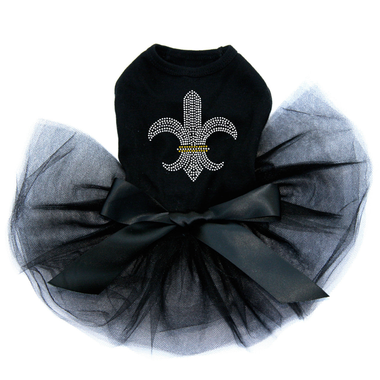 Fleur de Lis (Rhinestones & Nailheads) - Custom Tutu