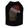 Yorkie Face 1 with Santa Hat - Dog Tank