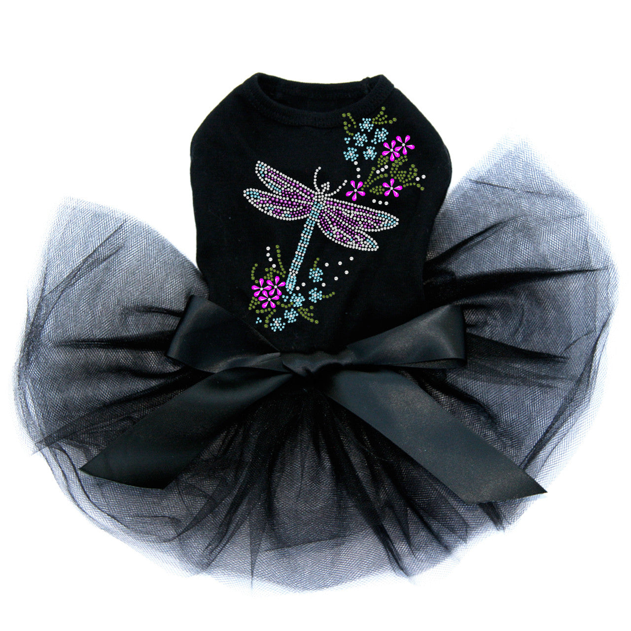 Dragonfly with Flowers - Custom Tutu