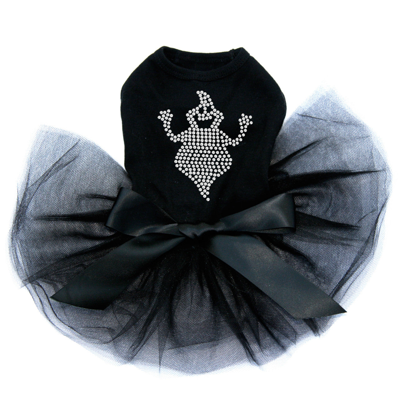 Fat Rhinestone Ghost - Custom Tutu