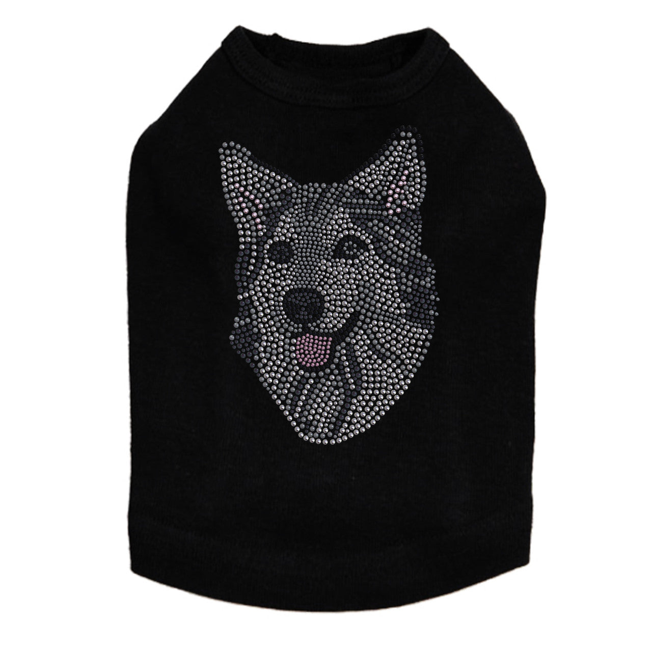 Husky/Tamaskan Face - Dog Tank