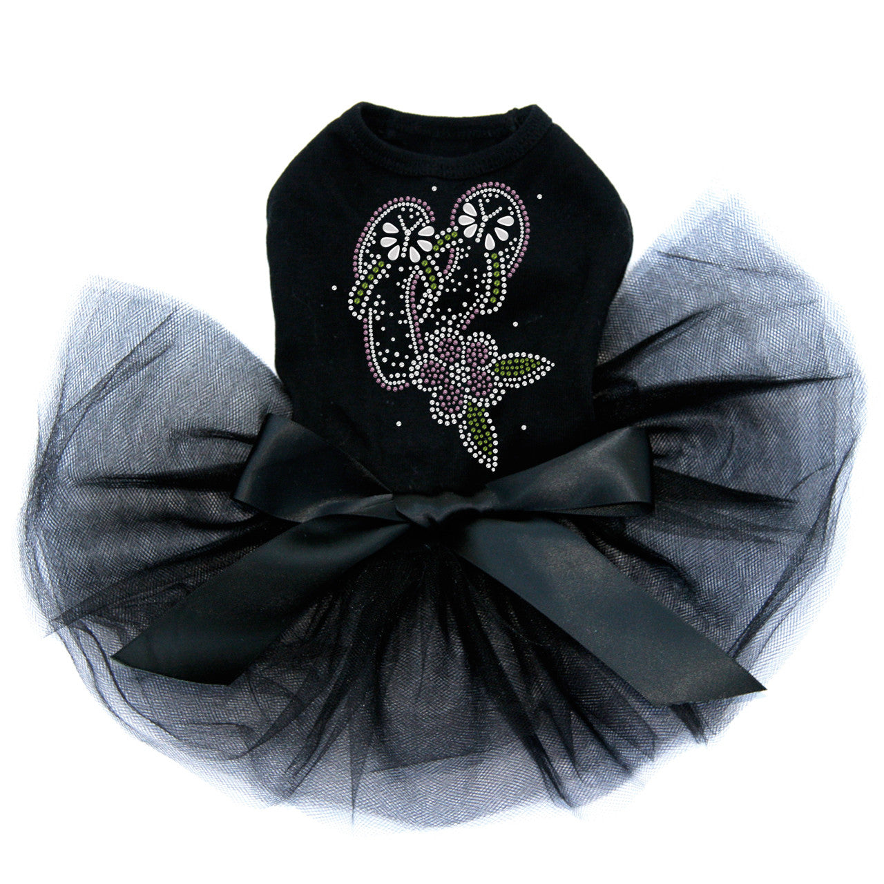 Pink Flip Flops with Flowers - Custom Tutu