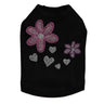 Pink & Purple Flowers - Dog Tank
