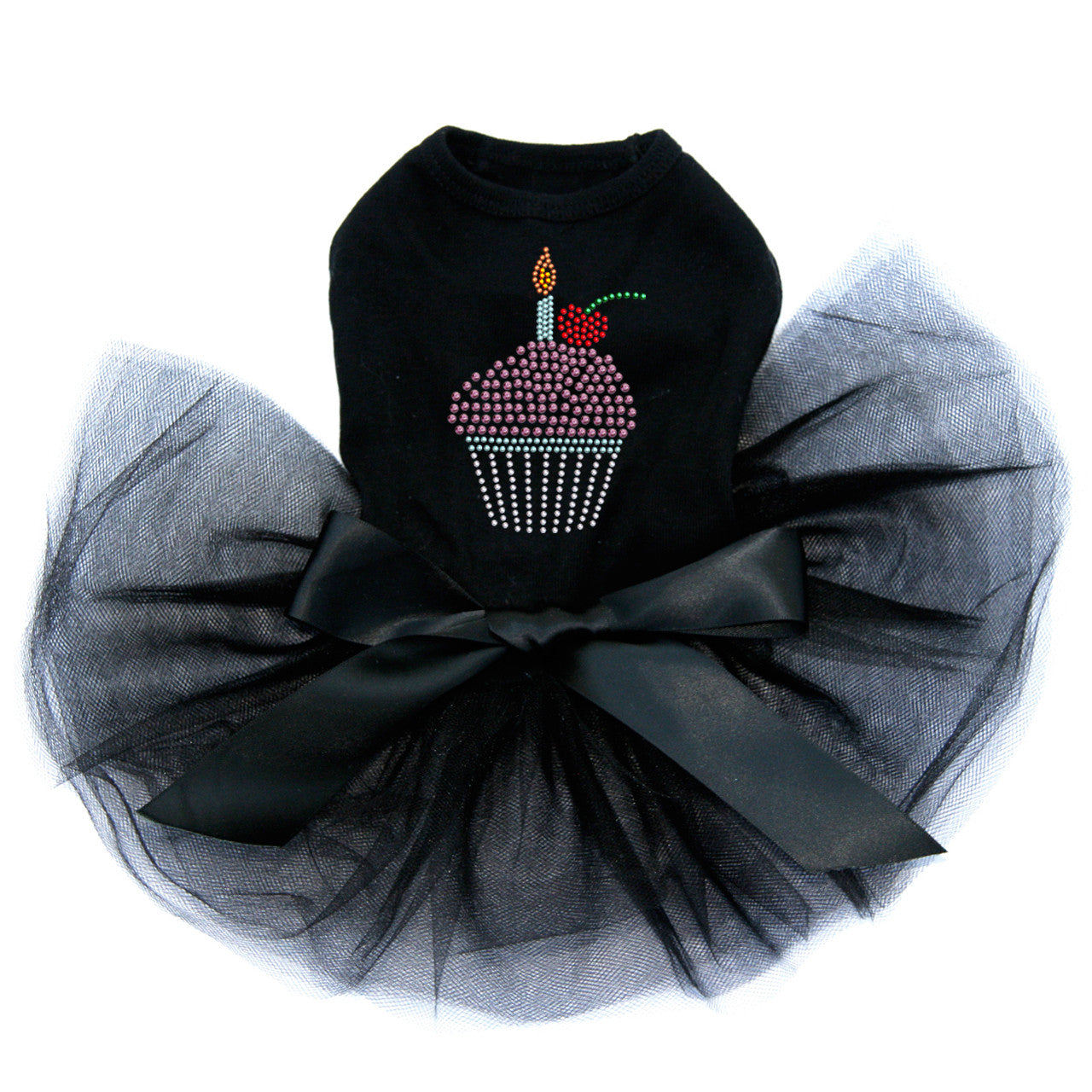 Cupcake with Candle - Custom Tutu