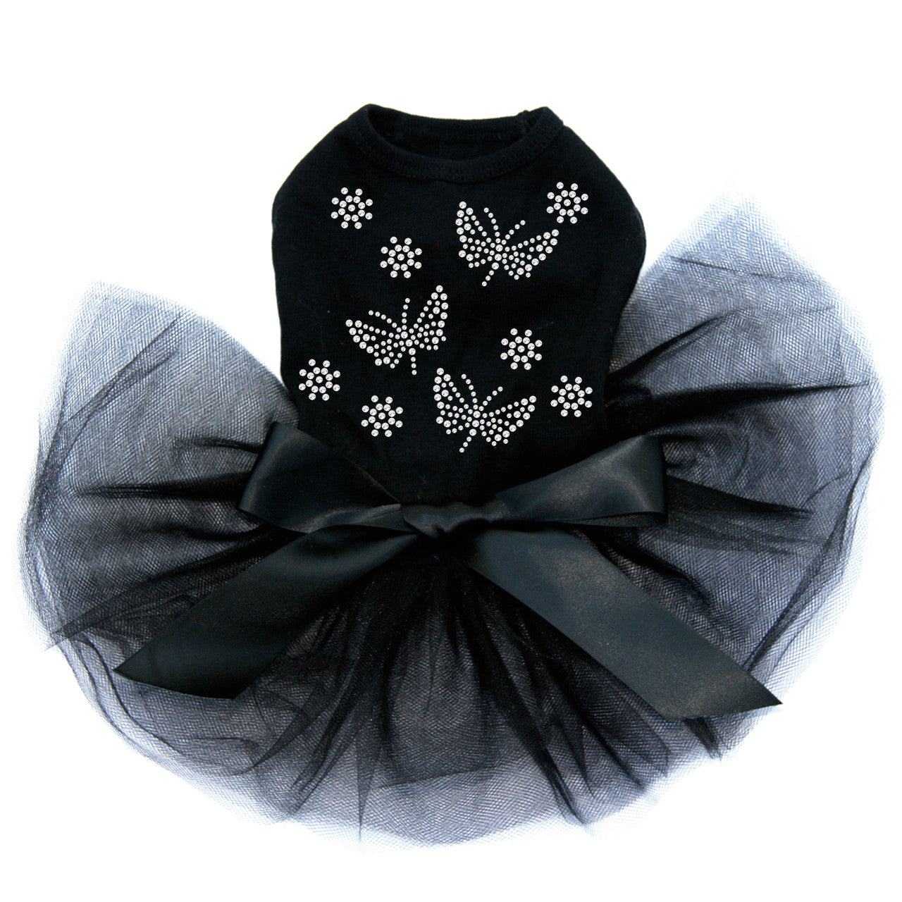 Small Rhinestone Butterflies - Custom Tutu