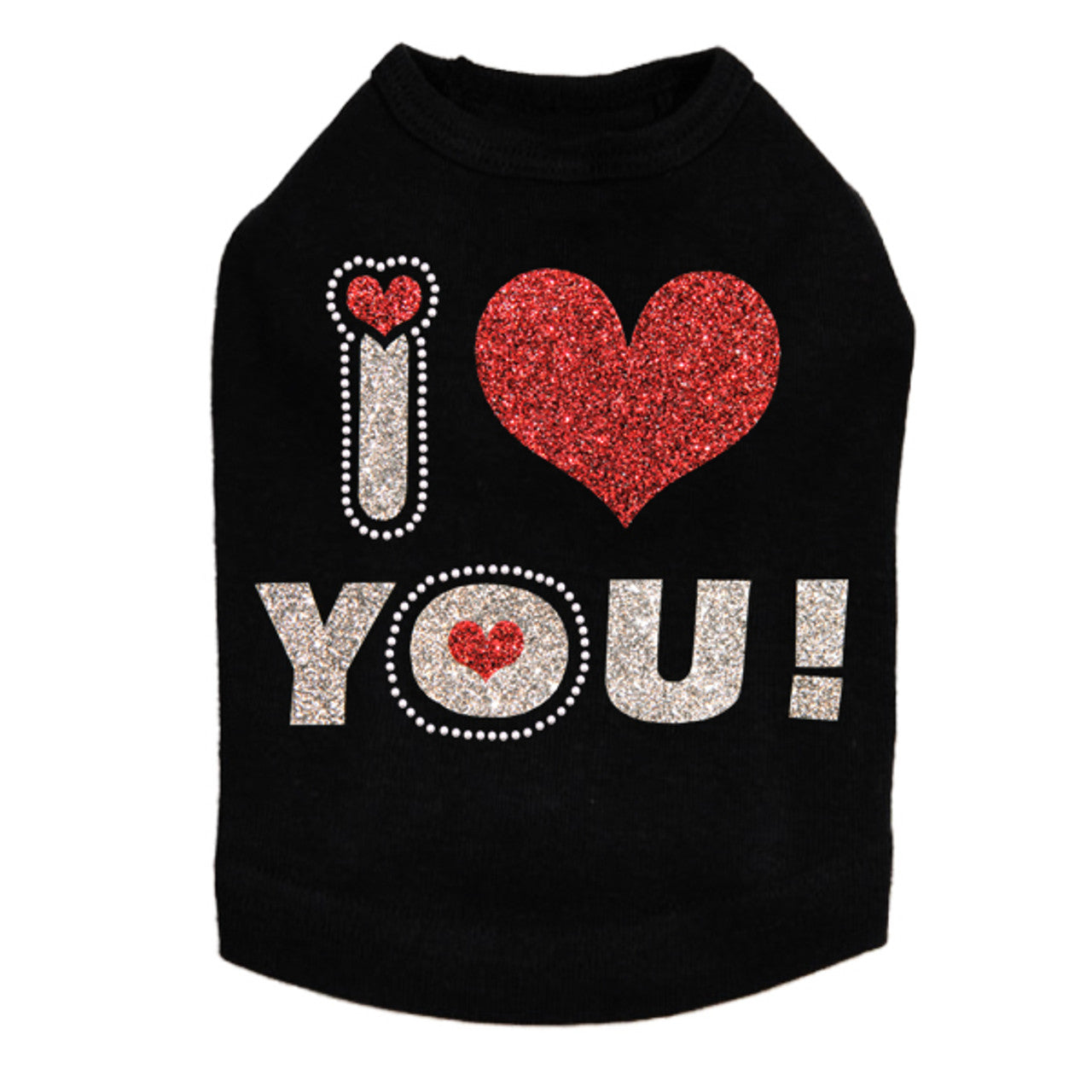 I Love You 2 - Dog Tank