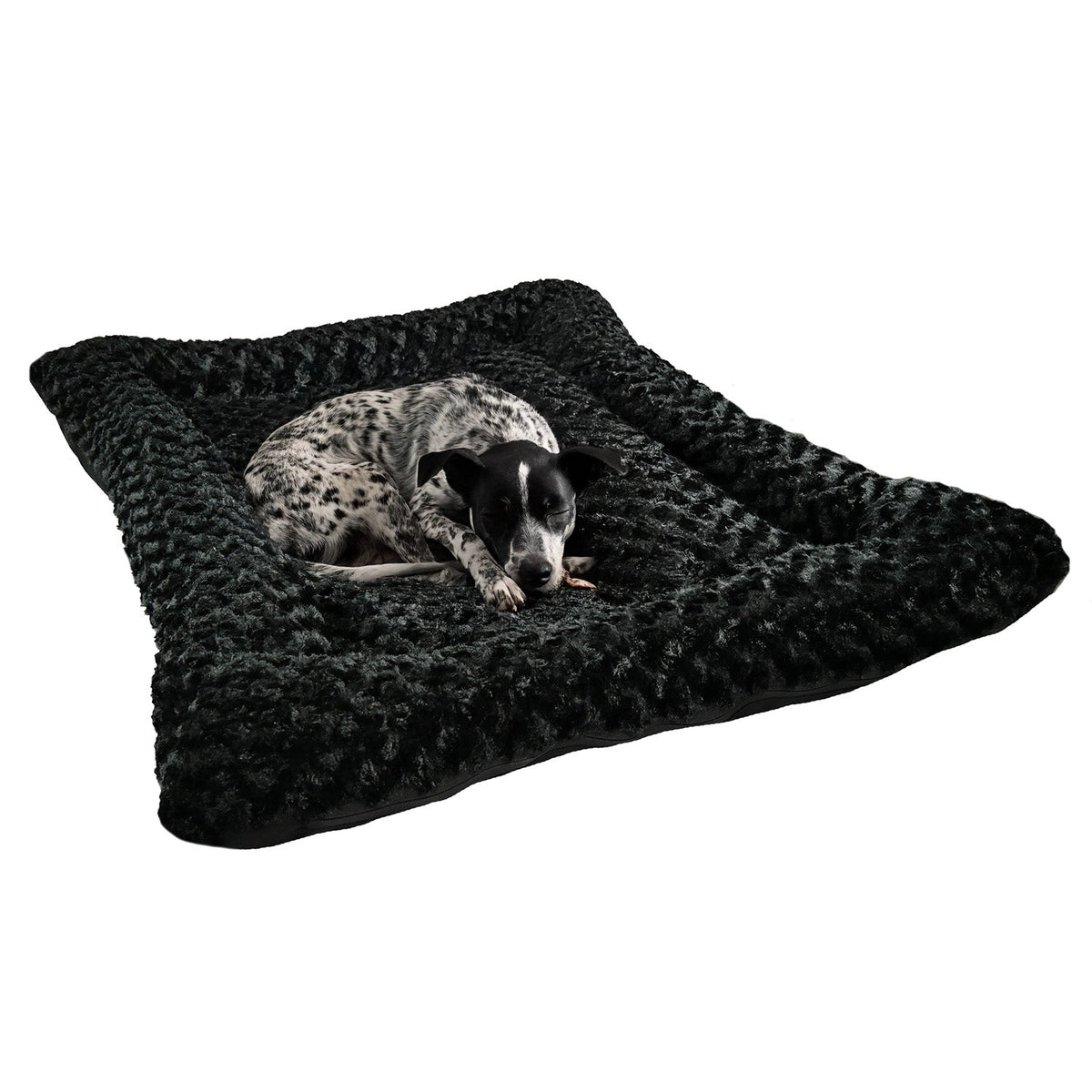 Rectangle Bolstered Furvana Cloud Dog Bed