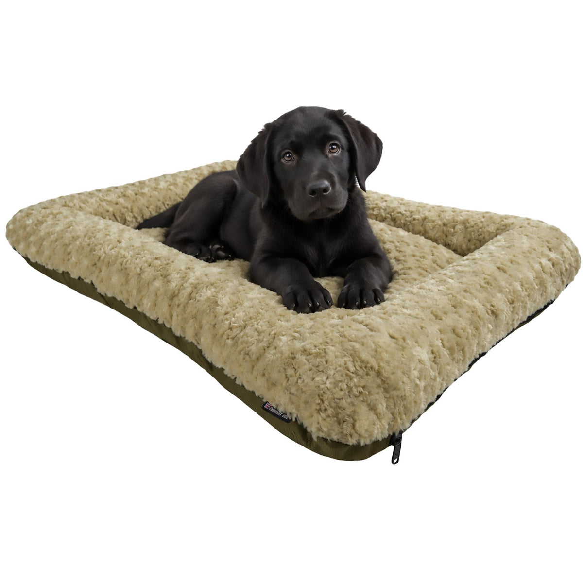 Rectangle Bolstered Furvana Cloud Dog Bed