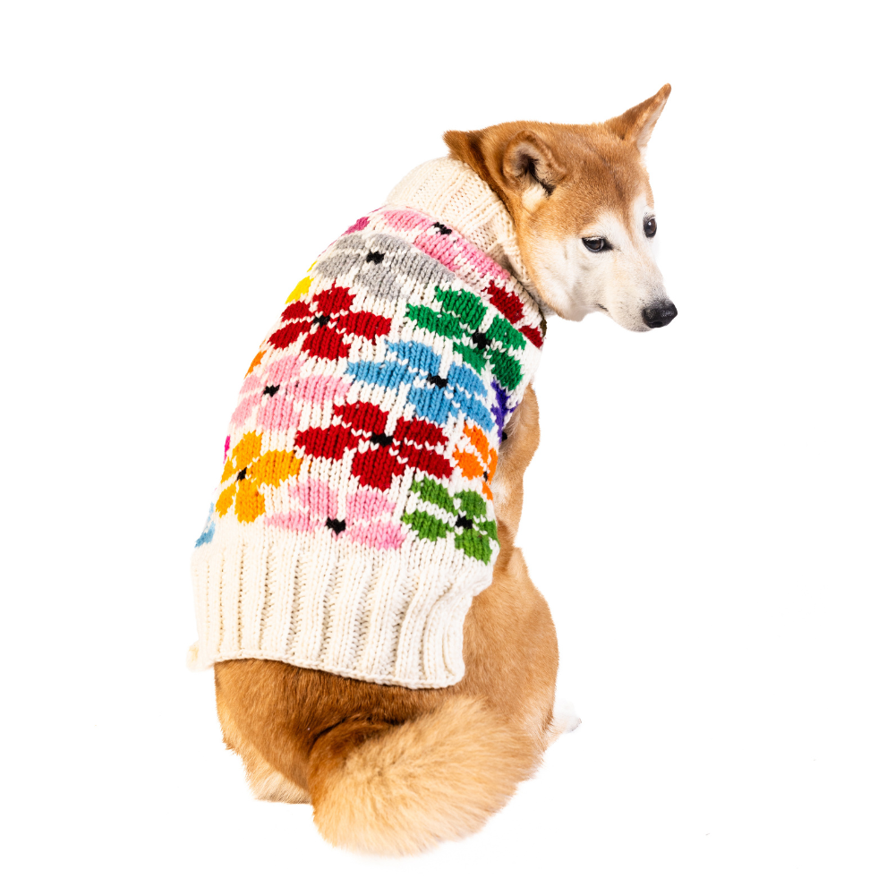 Chilly Dog Bloom Wool Dog Sweater