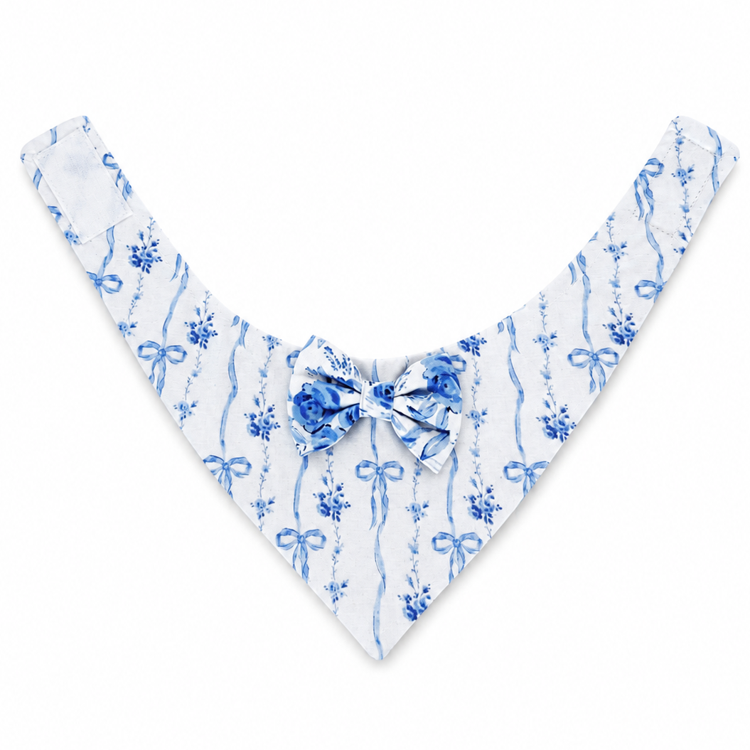 Heads or Tails Pup Something Blue LovePackPuppy Dog Bandana
