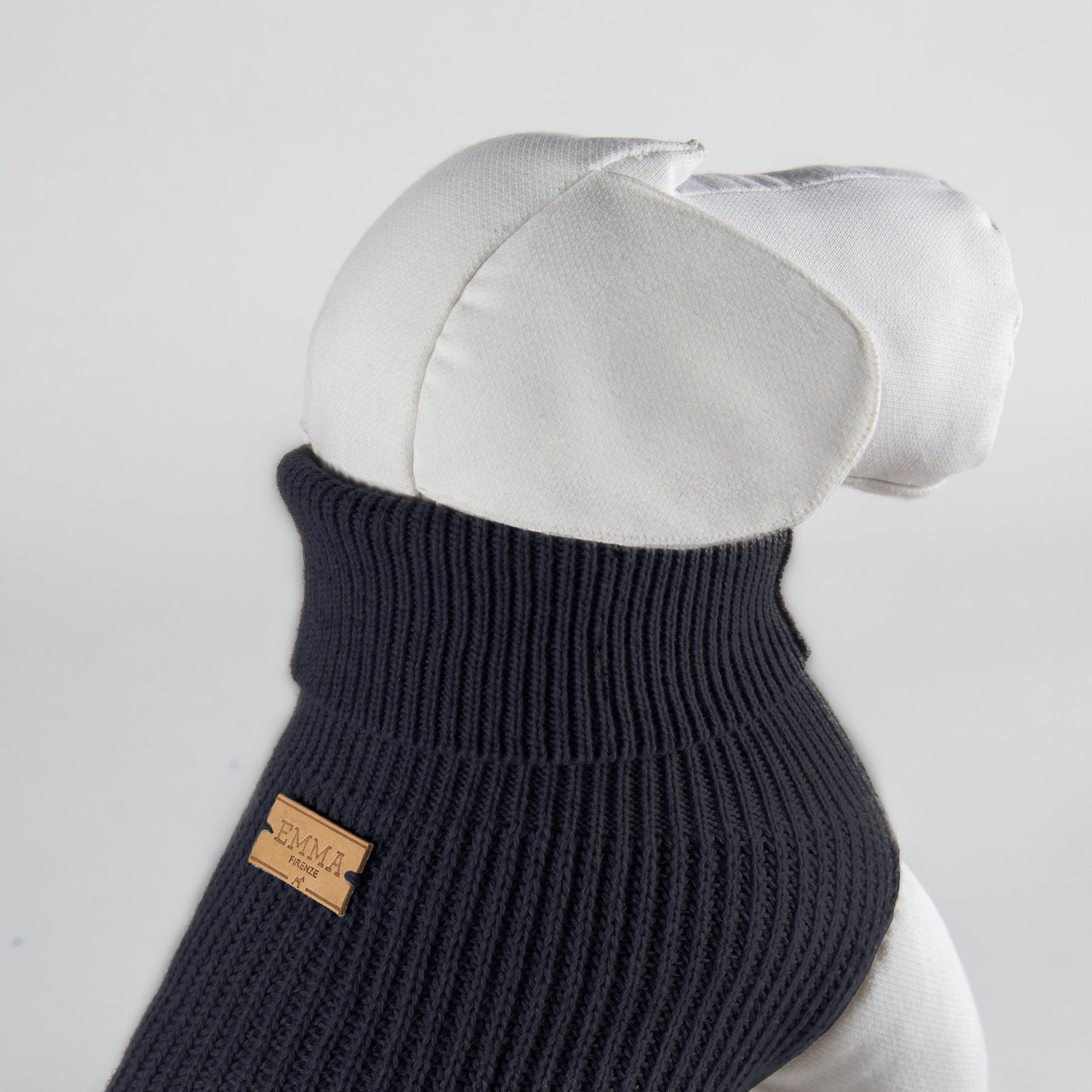 Blue Rib-Cashmere