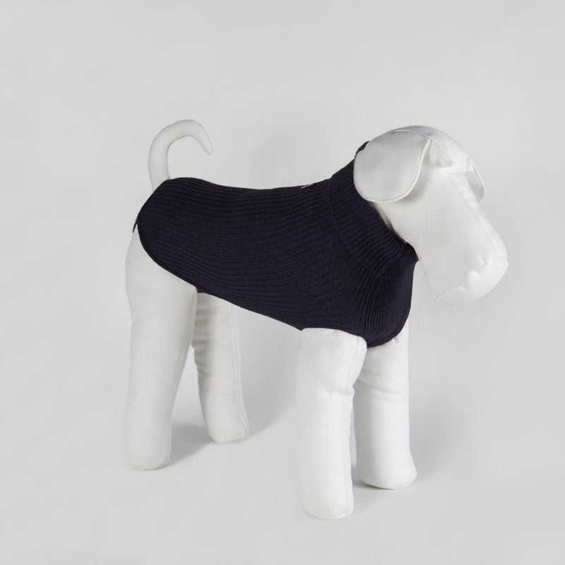 Blue Rib-Cashmere